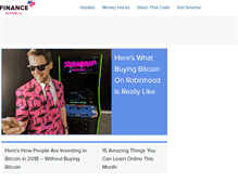 Tablet Screenshot of financerepublic.com